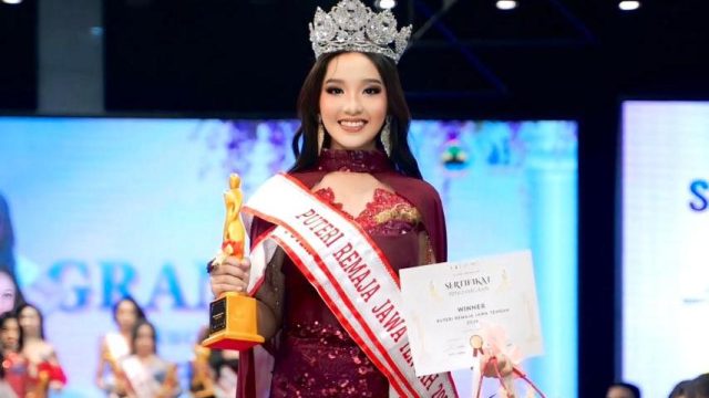 Siswi SMAN 3 Surakarta Emmanuella Raih Gelar Putri Remaja Jawa Tengah 2026, Bawa Misi UMKM dan Pelestarian Budaya